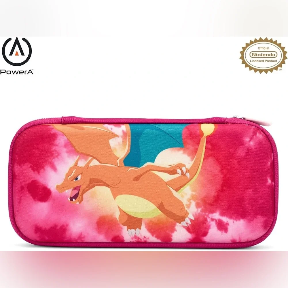 PowerA Pokémon Charizard Slim Licensed Case for Nintendo Switch - Pink-Orange